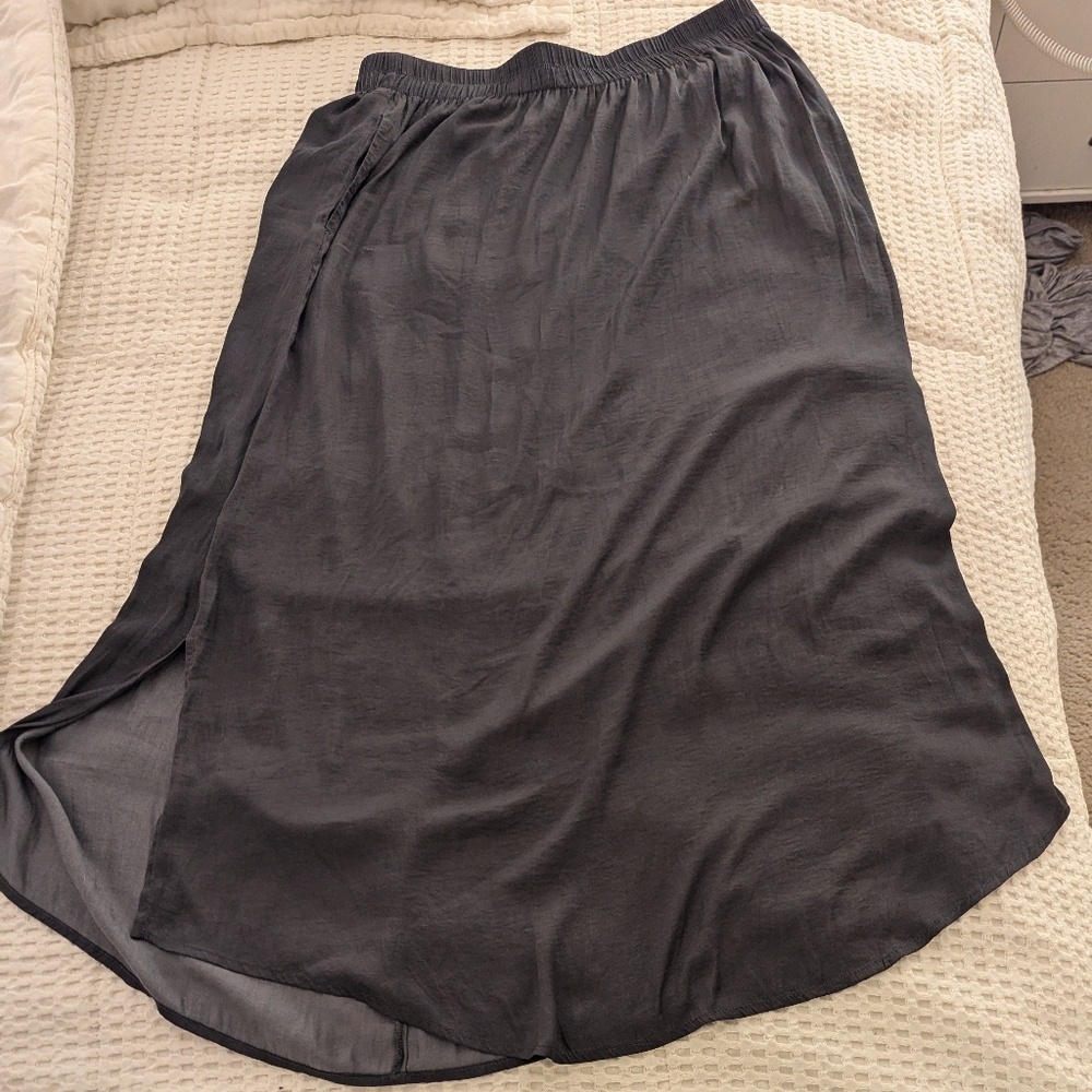 Loft Grey Women's maxi  Skirt